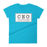 Women's A2S “CEO” short sleeve t-shirt