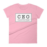 Women's A2S “CEO” short sleeve t-shirt