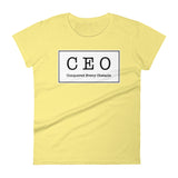 Women's A2S “CEO” short sleeve t-shirt