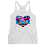 Women's A2S CA LOVE Racerback Tank