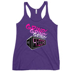 Women's A2S 4AM GRIND Digital Pink Racerback Tank