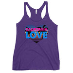 Women's A2S CA LOVE Racerback Tank